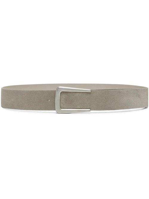 Beige calf suede belt Brunello Cucinelli | M0DELC484CJ334